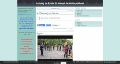 Desktop Screenshot of ecole-stjo-la-trinite-porhoet.fr