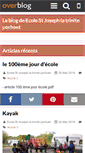 Mobile Screenshot of ecole-stjo-la-trinite-porhoet.fr